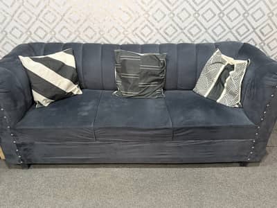 Slightly Used Grey Sofa  Excellent Condition  Modern Grey 6 Sea