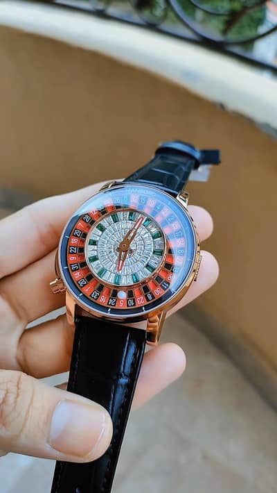 Hanboro casino automatic watch Pindu Casino Roulette Automatic WatchES
