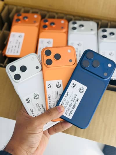 iPhone 17 Pro  | non pta | 256Gb | sim lock | Silver | orange blue