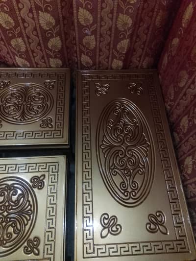 Tarpai set Golden deco paint MDF lasani Best Colity