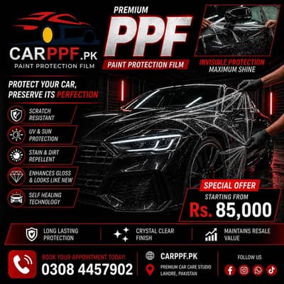 Best car ppf wrap in Pakistan