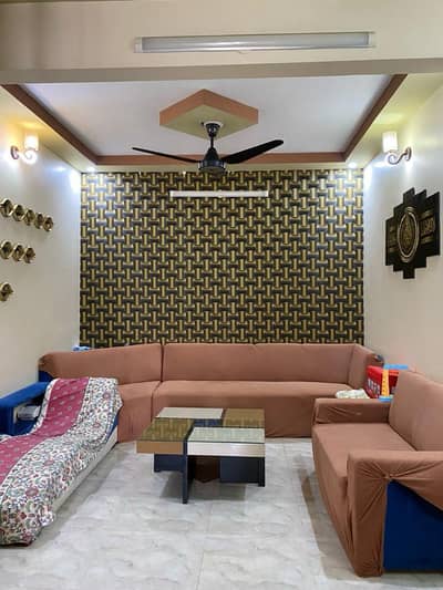 200 SQ. YD House Available For Rent At Kaneez Fatima Society Sector 16-A Scheme 33 Karachi .
