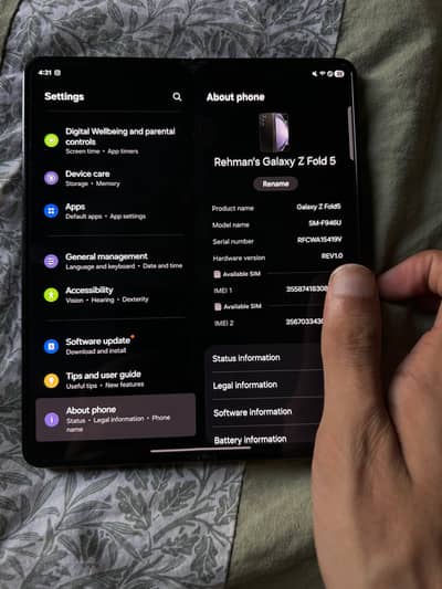 Samsung Galaxy Z Fold 5 Exchange Possible