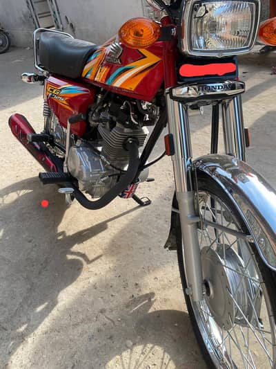 Honda CG 125 Red Colour 2026