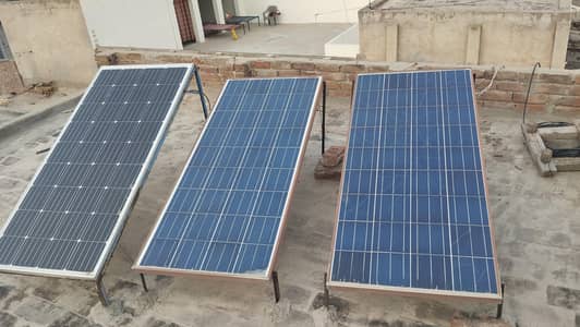 150W Solar Panal For Sale Used . Working Condition