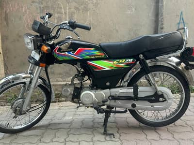 Honda 70cc Bike All Geniune 1st Hand Use for Sell