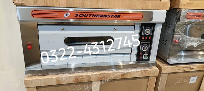 pizza oven ark, south star, fryer, hot plate, working table, food bag