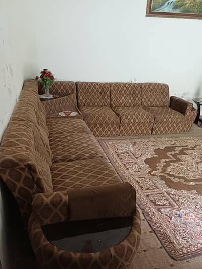 L shape sofa