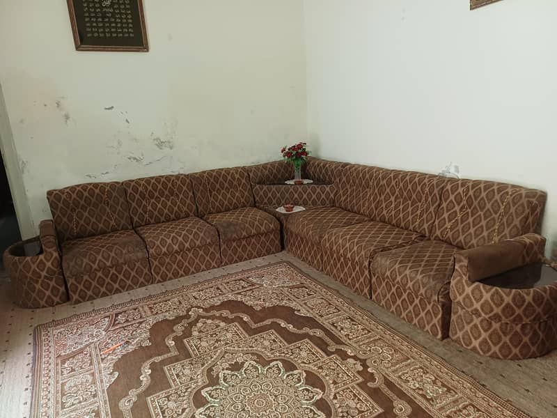 L shape sofa 1
