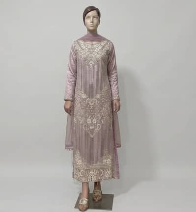 3pc embroidered suit