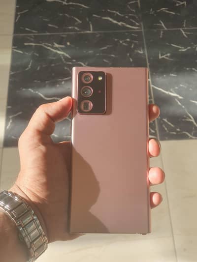Samsung note 20 ultra 12/128 cp I'd pta approved
