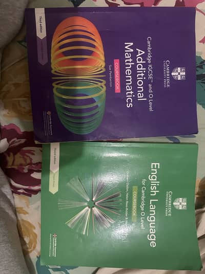 Cambridge O Level and IGCSE books