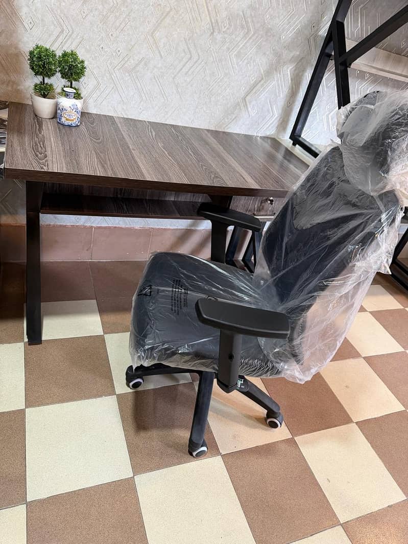 Workstation - office table -Study table -computer table- Chair table 2