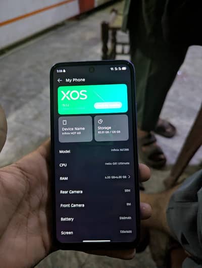 infinix hot 60i all ok  5 month use 7 month warranty ha