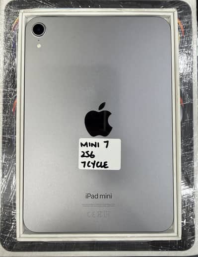 IPAD MINI 7 256 GB 7 CYCLES WITH BOX