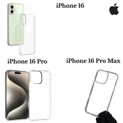 crystal clear iphone 16 phone cases
