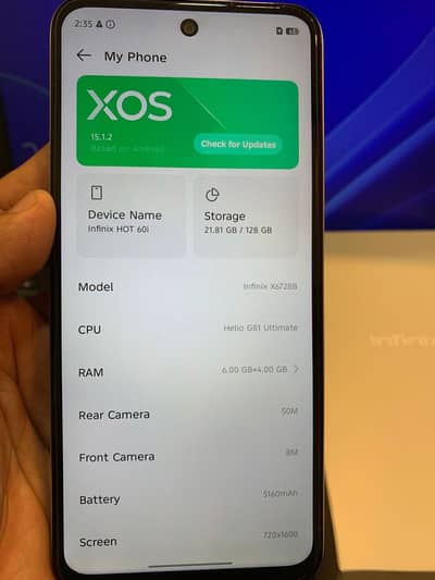 Infinix Hot 60 i