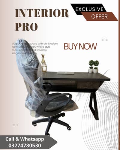 Workstation - office table -Study table -computer table- Chair table