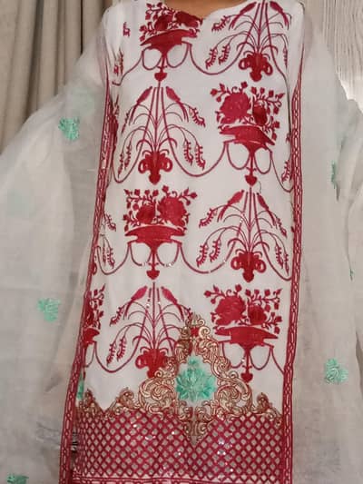 White colour stiched 2 pcs