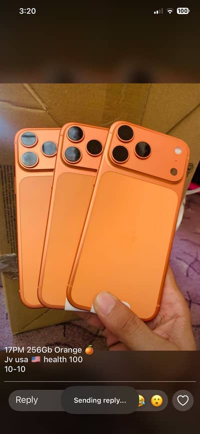iPhone 17pro max jv