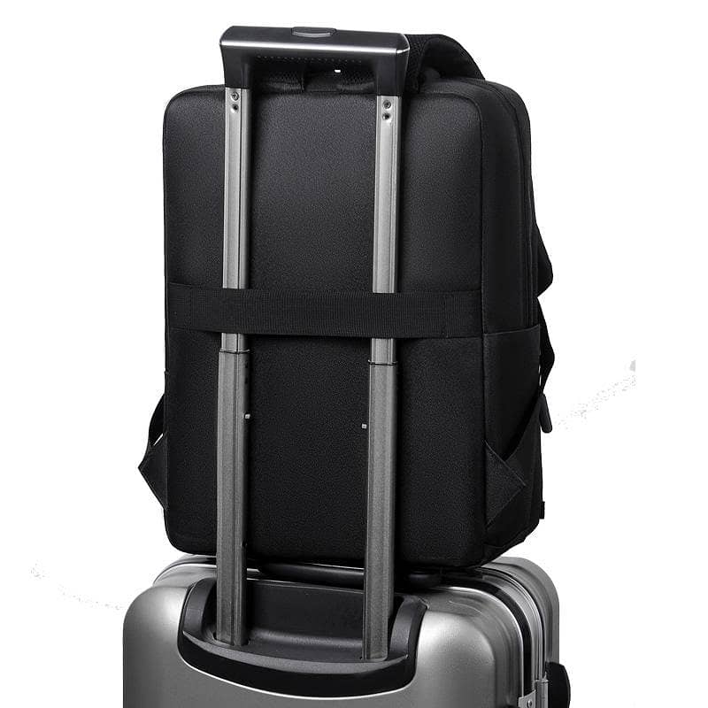 smart Waterproof Laptop Backpack with USB Charging Port high quality 4