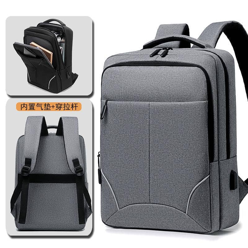 smart Waterproof Laptop Backpack with USB Charging Port high quality 5