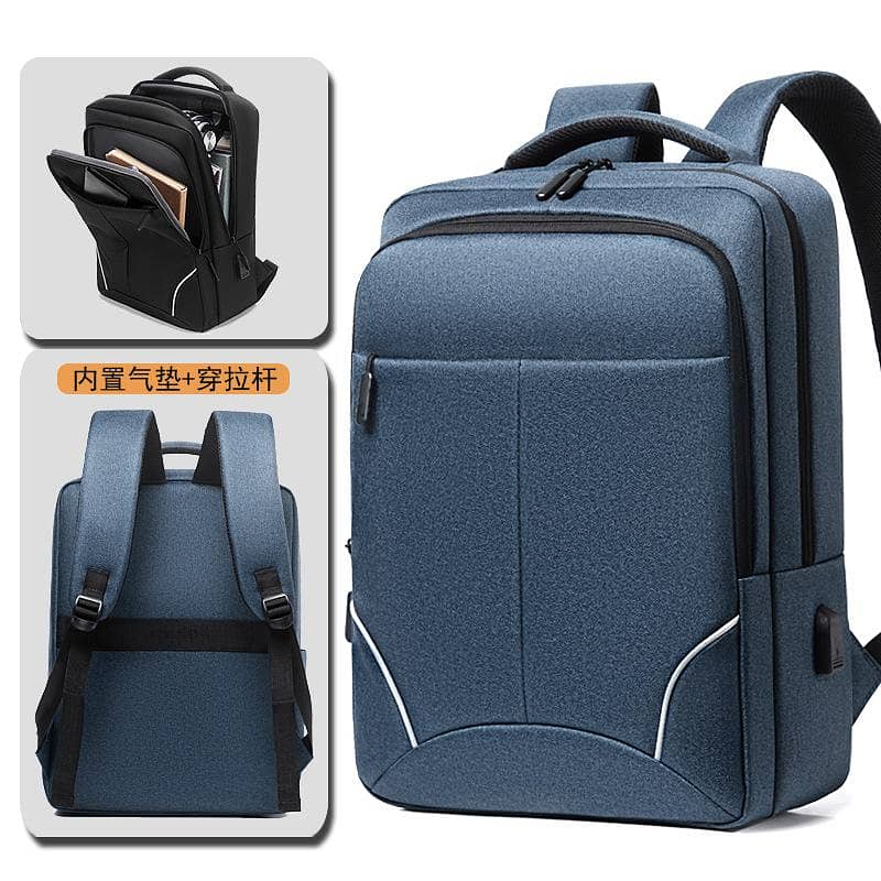 smart Waterproof Laptop Backpack with USB Charging Port high quality 6