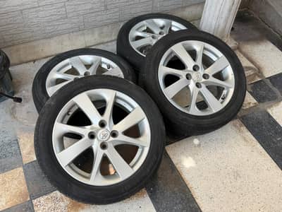 Yokohama BluEart GT tyre with rims 185/55/R16