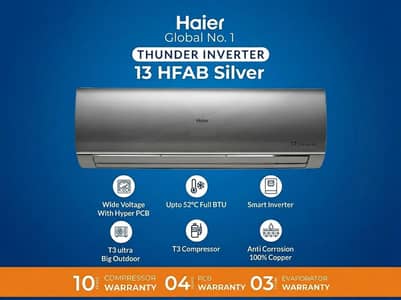 HAIER THUNDER T3 SERIES DC INVERTOR 1 TONS