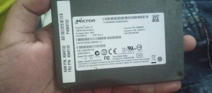 ssd 128 gb micron company ha