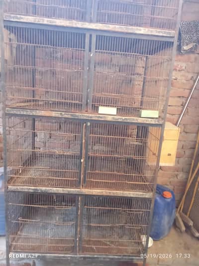8 portion heavy duty cage for sale