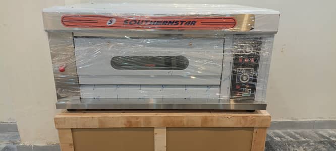 pizza oven deck, south star// fryer// dough mixer//hot case// pans