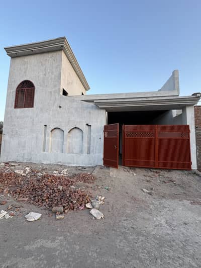 Grey Structured 10 Marla House Available for Sale
