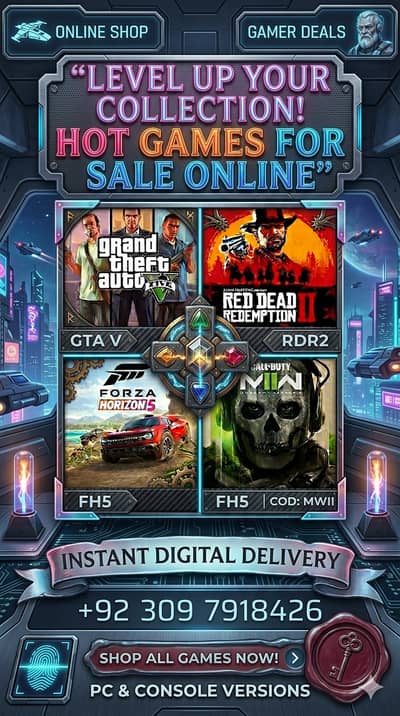All Video Games Available (100% working Guaranteed)