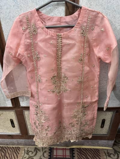 Women Casual Organza Embroidery Suit for Sale Medium Size