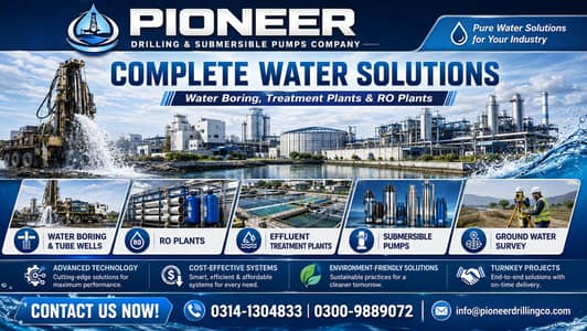 WATER WELL DRILLING / WATER BORING / WATER SURVEY