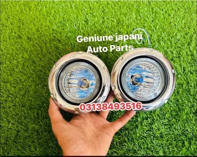 Suzuki Alto VXR 1000CC Bumper Chromed Fog  Lights pair