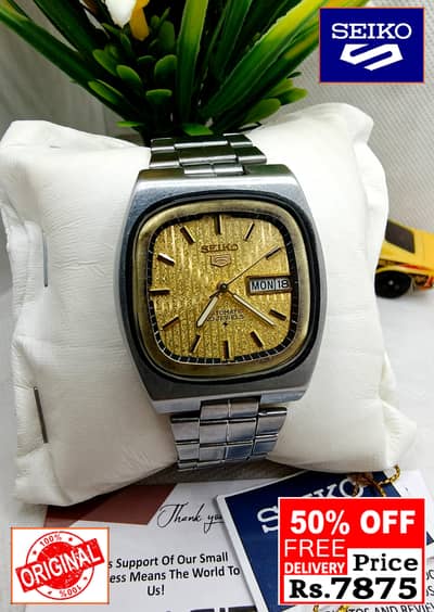 Seiko 5 Citizen Orient Automatic Pre-Owned watch Japan 03161737353
