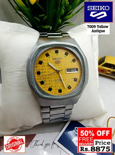 Seiko 5 Citizen Orient Automatic Pre-Owned watch Japan 03161737353
