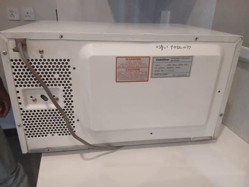 Microvave oven 3