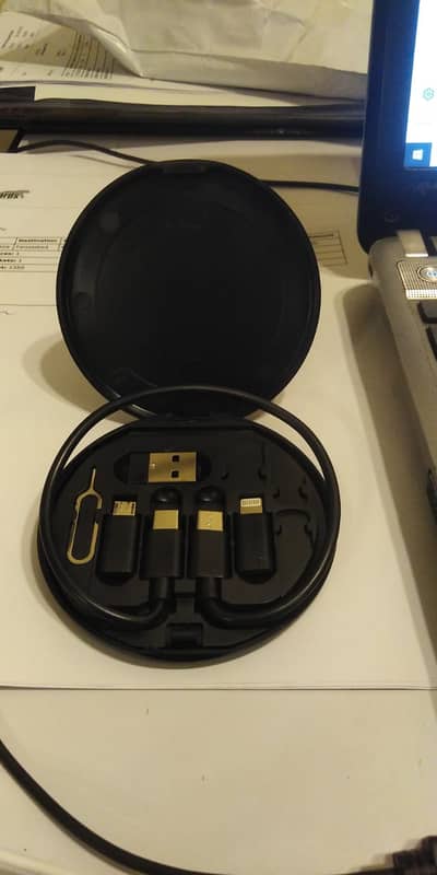 Mobile charging cable kit