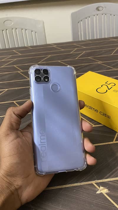 Realme C25s All to all with box ok 10/10 pta official approved 8/128