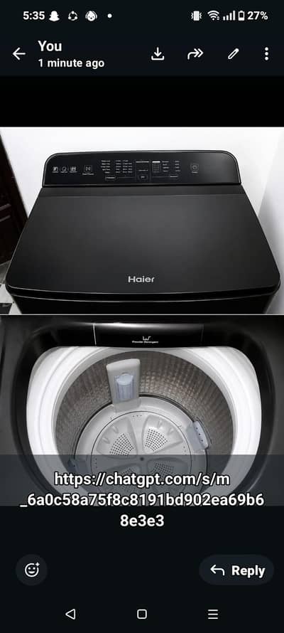 HAIRE COMPANY AND AUTO MATIC TOUCH DISPLAY