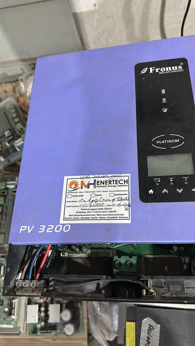 Fronus 3kW solar inverter( on grid)