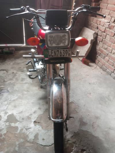 road prince 70cc 2017 red color