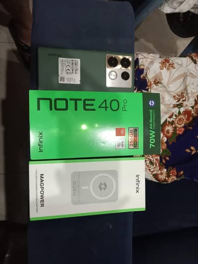 infinix note 40 pro plus  pta approved 12/256gb