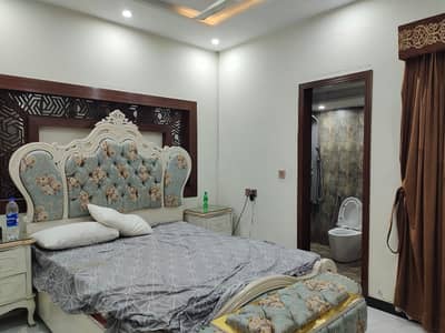 5 Marla Full Furnished House For Rant jinhha Black BahriaTowan Lahore