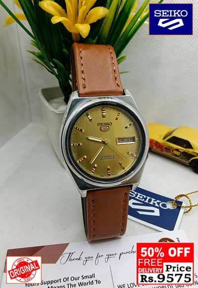 Seiko 5 Citizen Orient Automatic Pre-Owned watch Japan 03161737353