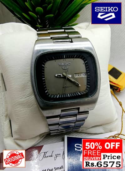 Seiko 5 Citizen Orient Automatic Pre-Owned watch Japan 03161737353