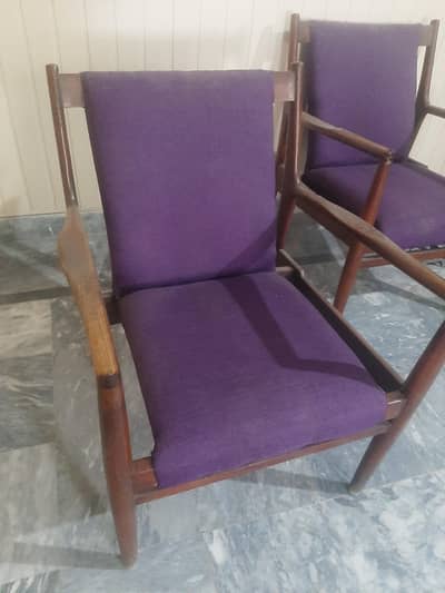 Solid Wooden Poshish Vintage Chairs